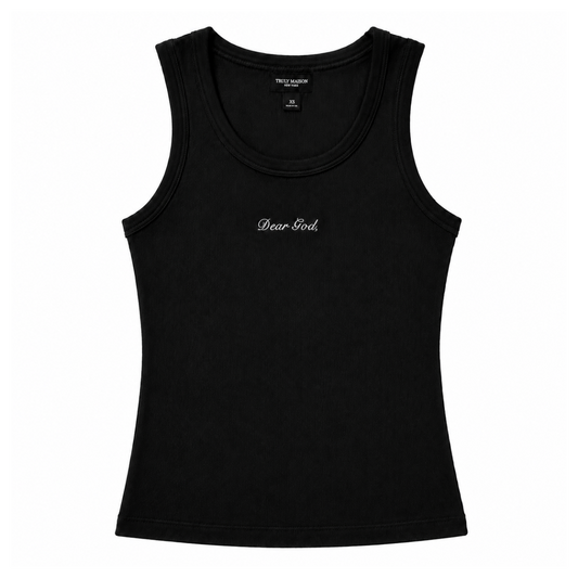 "DEAR GOD," TANK TOP