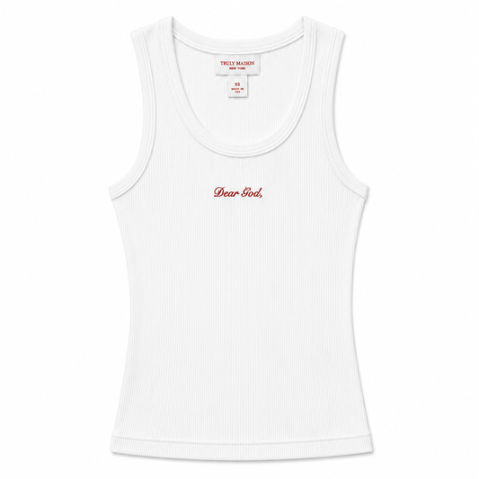 "DEAR GOD" TANK TOP