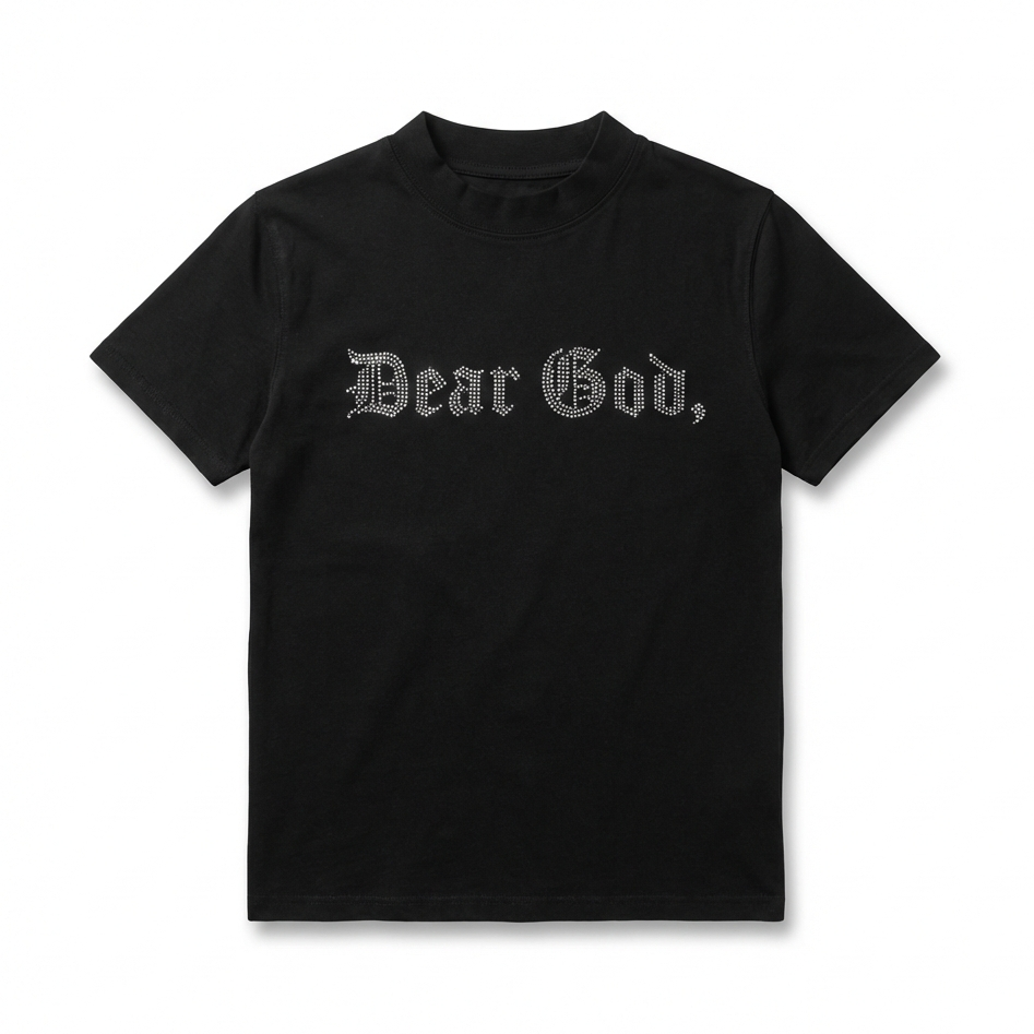 "DEAR GOD," DOLL TEE