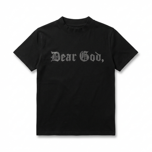 "DEAR GOD," DOLL TEE